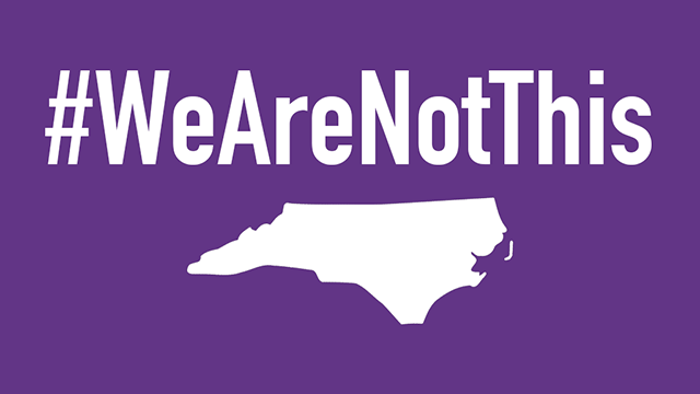 We stand with the LGBTQ community against North Carolina's hateful law.